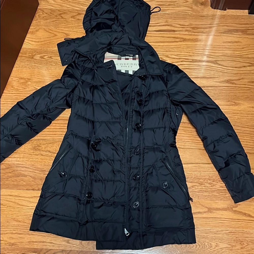 Burberry quilted puffer coat